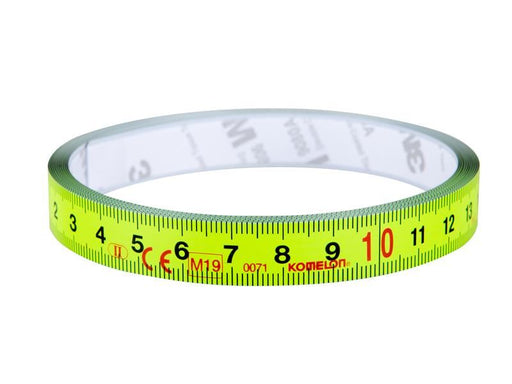 Komelon Stick Flat Tape Measure 3m (Width 13mm) (Metric only) Komelon - Dynamic Drive