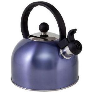 2l Lavender Stainless Steel Boil It Whistling Gas Kettle Camping Caravan Motorhome Cordless ukcampingandleisure - Dynamic Drive
