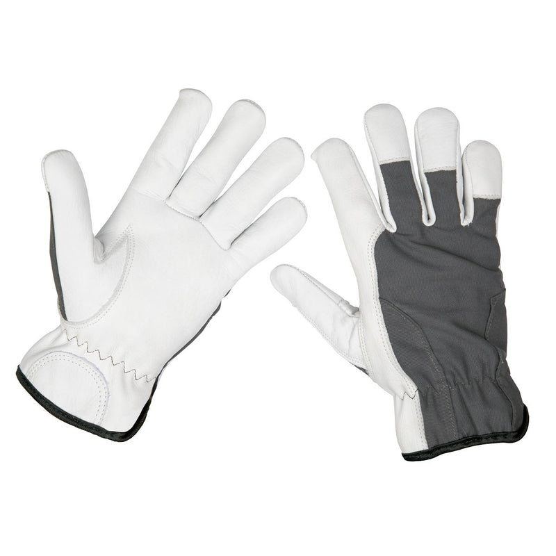 Worksafe Worksafe Super Cool Hide Gloves, Large - Pair 9136L Worksafe - Dynamic Drive