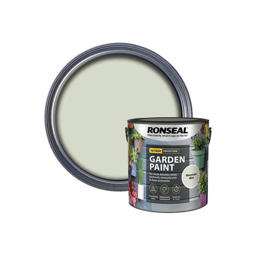 Ronseal Garden Paint Mountain Mist 2.5 litre Ronseal - Dynamic Drive