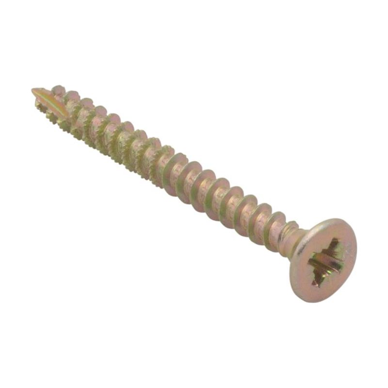 Forgefix Spectre™ PZ Compatible Wood Screw CSK ZYP 5.0 x 40mm Box 500 ForgeFix - Dynamic Drive