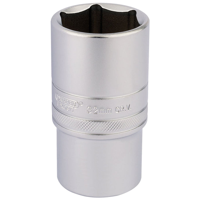 Draper 6 Point Metric Deep Socket, 1/2" Sq. Dr., 32mm 16660 Draper - Dynamic Drive