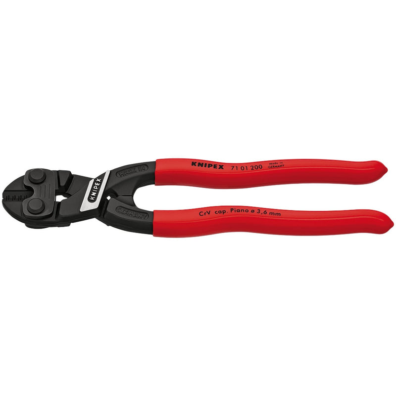 Draper Knipex Cobolt 71 01 200SBE Compact Bolt Cutter, 200mm 54223 Draper - Dynamic Drive