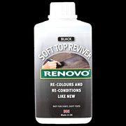 Renovo Soft Top Canvas Reviver "Black" & Waterproofer - 2 x 500ml Renovo  - Dynamic Drive