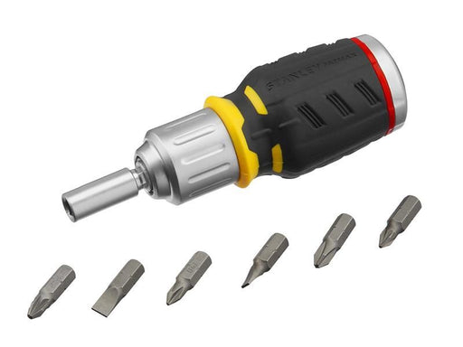 Stanley® Hand Tools FatMax® Ratchet Screwdriver Stubby STANLEY® Hand Tools - Dynamic Drive