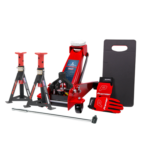 Sealey Trolley Jack 3tonne Combo 3290CXCOMBO Sealey - Dynamic Drive