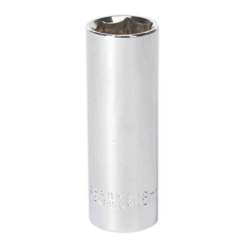 Sealey Spark Plug Socket 16mm 1/2"Sq Drive Magnetic AK6543 Sealey - Dynamic Drive