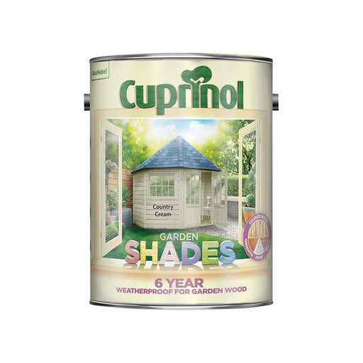 Cuprinol Garden Shades Country Cream 5 litre Cuprinol - Dynamic Drive