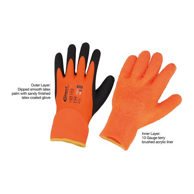 Connect Thermal Mechanics Gloves - Medium 35370 Tool Connection - Dynamic Drive