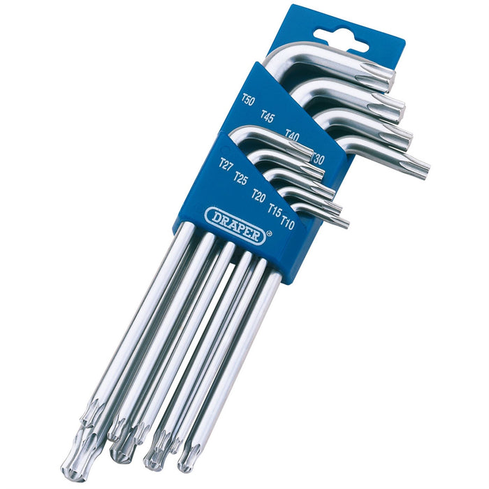 Draper TX-STAR 1/2 Ball End Key Set (9 Piece) 73035 Draper - Dynamic Drive