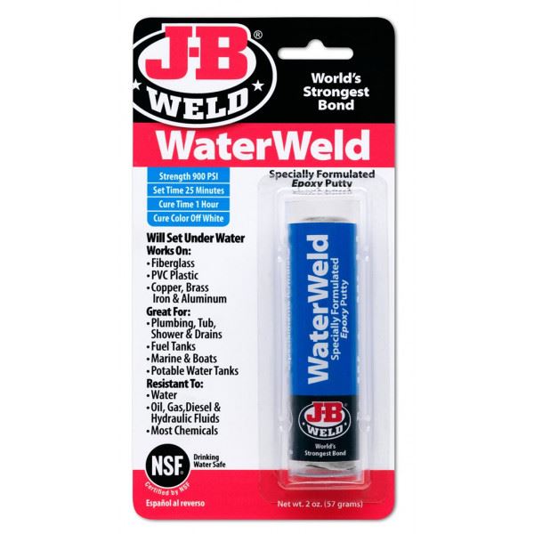 J-B Weld J-B Weld Water Weld Epoxy Putty Stick - Pack of 6 J-B Weld - Dynamic Drive