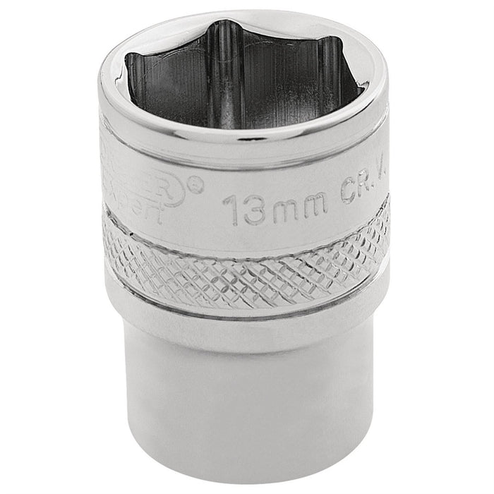 Draper HI-TORQ 6 Point Socket, 1/4" Sq. Dr., 13mm 32633 Draper - Dynamic Drive