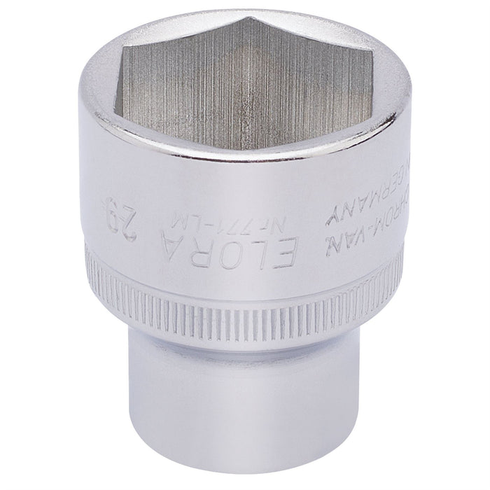 Draper Elora Hexagon Socket, 1/2" Sq. Dr., 29mm 15318 Draper - Dynamic Drive