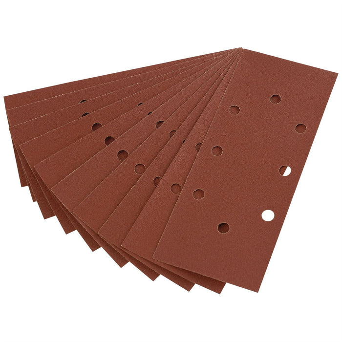 Draper 232 x 92mm 120 Grit Aluminium Oxide Sanding Sheets for 63128 Random Orbit Draper - Dynamic Drive