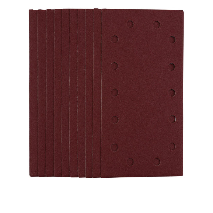 Draper 1/2 Sanding Sheets with Hook and Loop, 115 x 230mm, 120 Grit (Pack of 10) Draper - Dynamic Drive