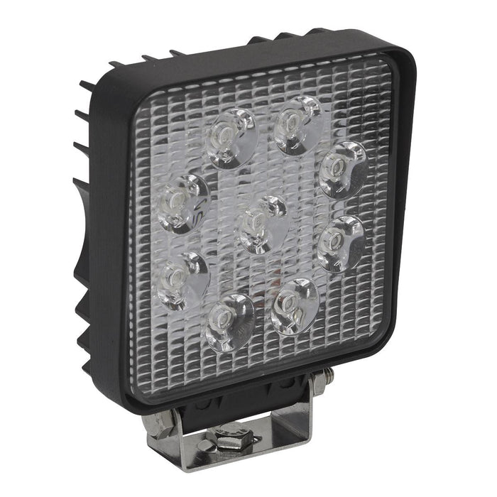 Sealey Square Worklight with Mounting Bracket 27W SMD LED LED3S Sealey - Dynamic Drive