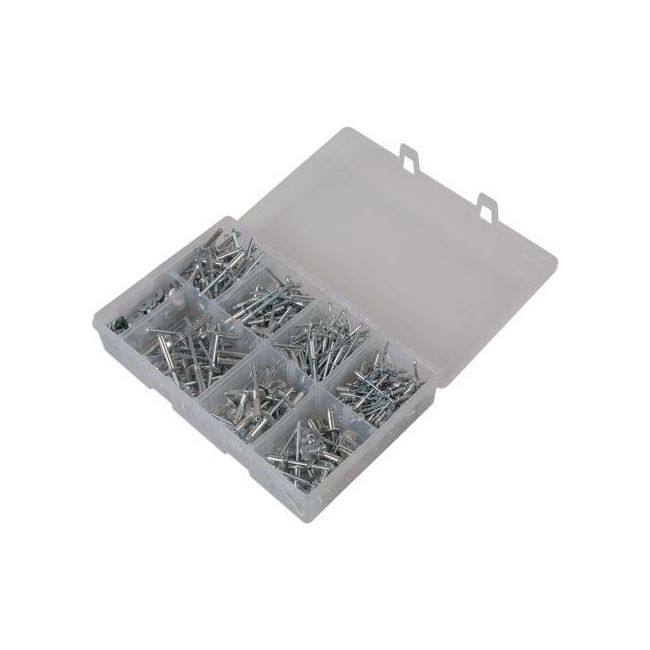 Connect Assorted Popular Rivets 475pc 31843 Tool Connection - Dynamic Drive