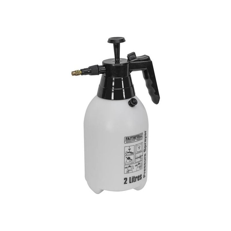 Faithfull Handheld Pressure Sprayer 2 litre Faithfull - Dynamic Drive