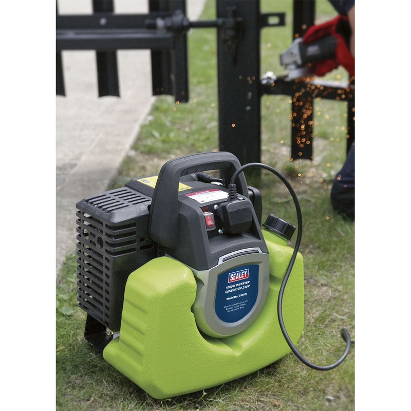 Sealey Generator Inverter 1000W 230V G1000I Sealey - Dynamic Drive