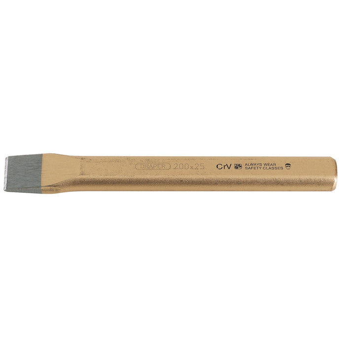 Draper Flat Cold Chisel, 25 x 200mm 51629 Draper - Dynamic Drive