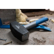 Silverline Fibreglass Lump Hammer 4lb (1.81kg) HA38 Silverline  - Dynamic Drive