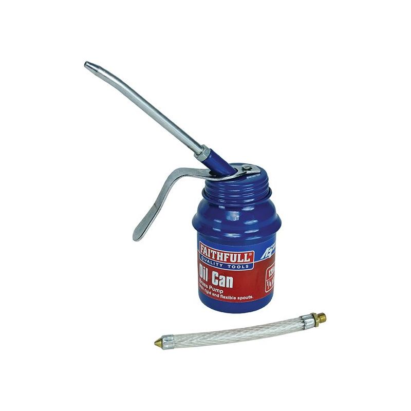 Faithfull Pistol Type Oil Can 125ml Faithfull - Dynamic Drive