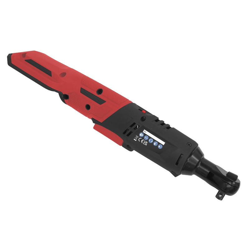 Sealey Ratchet Wrench 20V SV20 Series 3/8"Sq Drive 60Nm Body Only CP20VRW Sealey - Dynamic Drive
