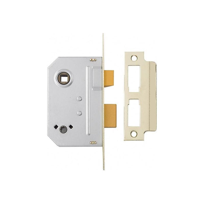 Yale Locks PM236 Bathroom 2 Lever Sashlock Polished Chrome 67mm 2.5in Yale Locks - Dynamic Drive