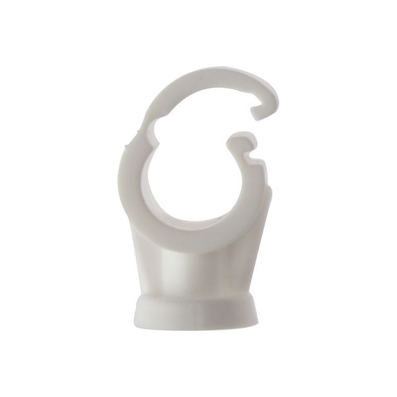 Forgefix Pipe Clip Single Cliplock 15mm Box 100 ForgeFix - Dynamic Drive