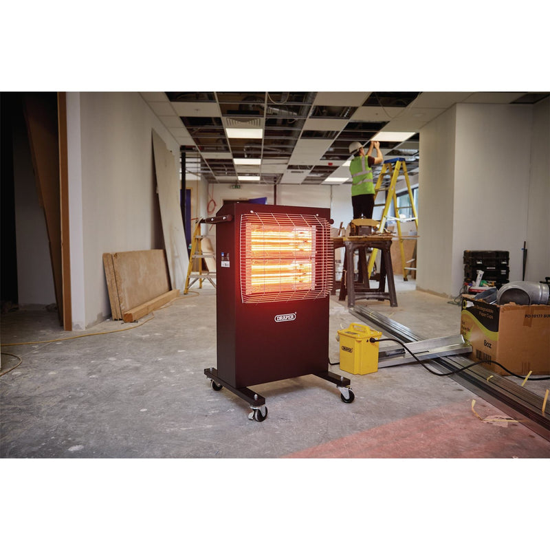 Draper 110V Infrared Cabinet Heater, 2.4kW, 8188 BTU 04746 Draper - Dynamic Drive