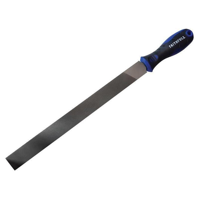 Faithfull Handled Hand Second Cut Engineers File 300mm (12in) Faithfull - Dynamic Drive