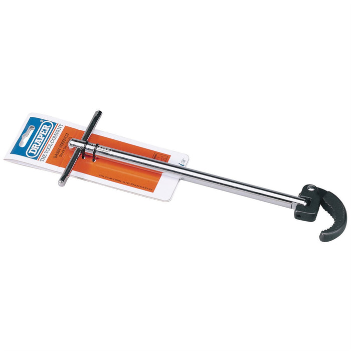 Draper Adjustable Basin Wrench, 40mm Capacity 56442 Draper - Dynamic Drive