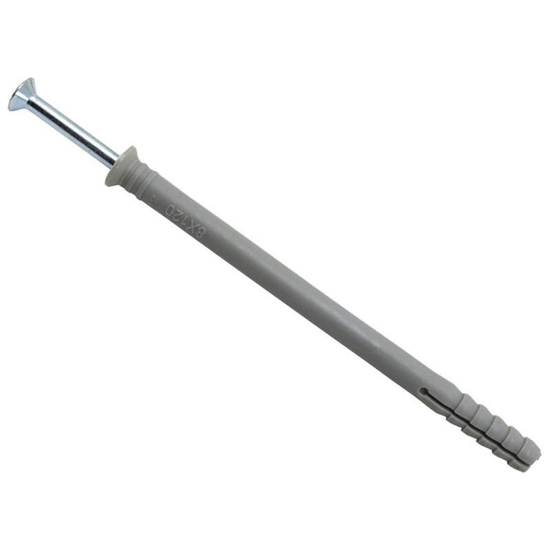 Masonmate® Nylon Hammer-In Fixing 8 x 120mm (50) MASONMATE® - Dynamic Drive