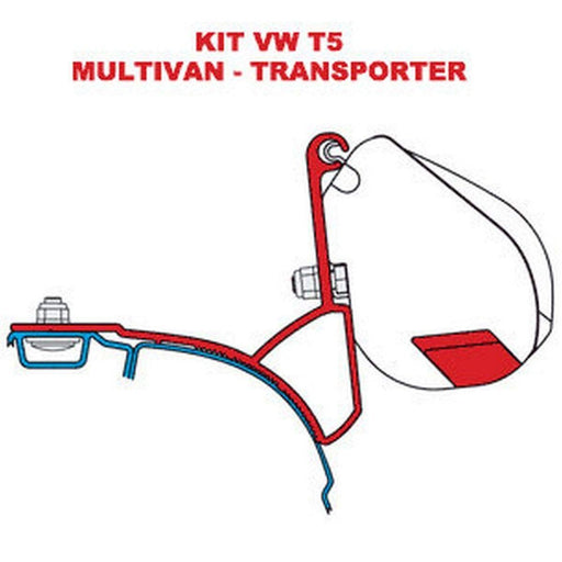 Fiamma F35 Vwt5 Transporter Multivan Adapt Uk 98655Z005 Fiamma - Dynamic Drive