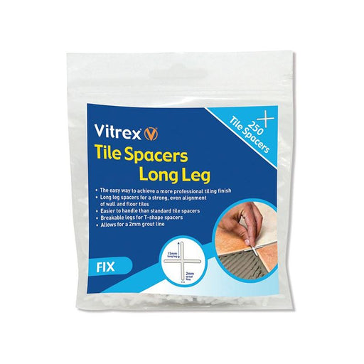Vitrex Long Leg Spacer 3mm (Pack 250) Vitrex - Dynamic Drive