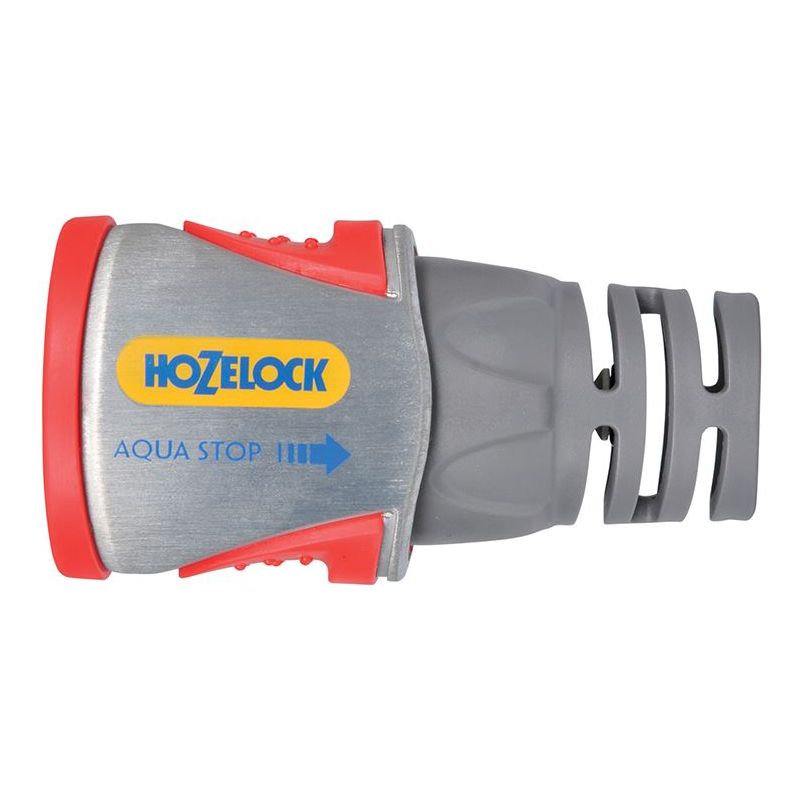 Hozelock 2035 Pro Metal AquaStop Hose Connector 12.5-15mm (1/2-5/8in) Hozelock - Dynamic Drive