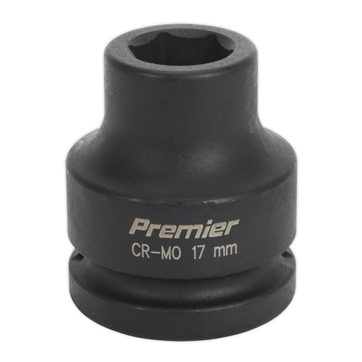 Sealey Impact Socket 17mm 3/4"Sq Drive IS3417 Sealey - Dynamic Drive