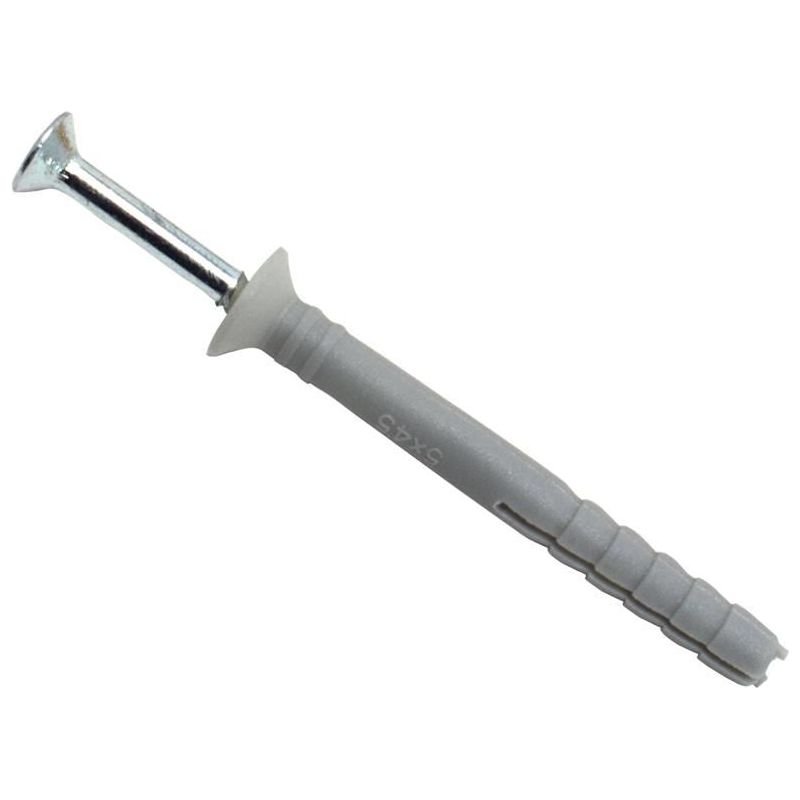 Masonmate® Nylon Hammer-In Fixing 5 x 45mm (200) MASONMATE® - Dynamic Drive