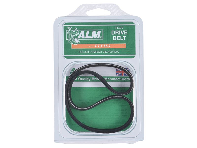 Alm Manufacturing FL270 Drive Belt to Suit Flymo Roller Compact ALM Manufacturing - Dynamic Drive