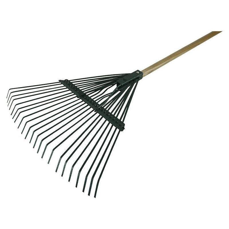 Faithfull Countryman Leaf Rake 22 Flat Tines Faithfull - Dynamic Drive