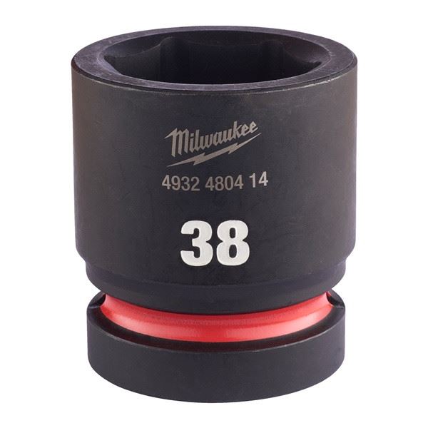 Milwaukee 38mm 1 Impact Socket Std-1Pc New 4932480414 Milwaukee - Dynamic Drive