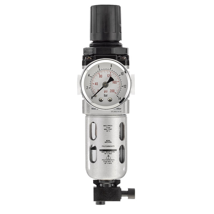 Draper 1/4" BSP Combined Filter/Regulator Unit 24332 Draper - Dynamic Drive