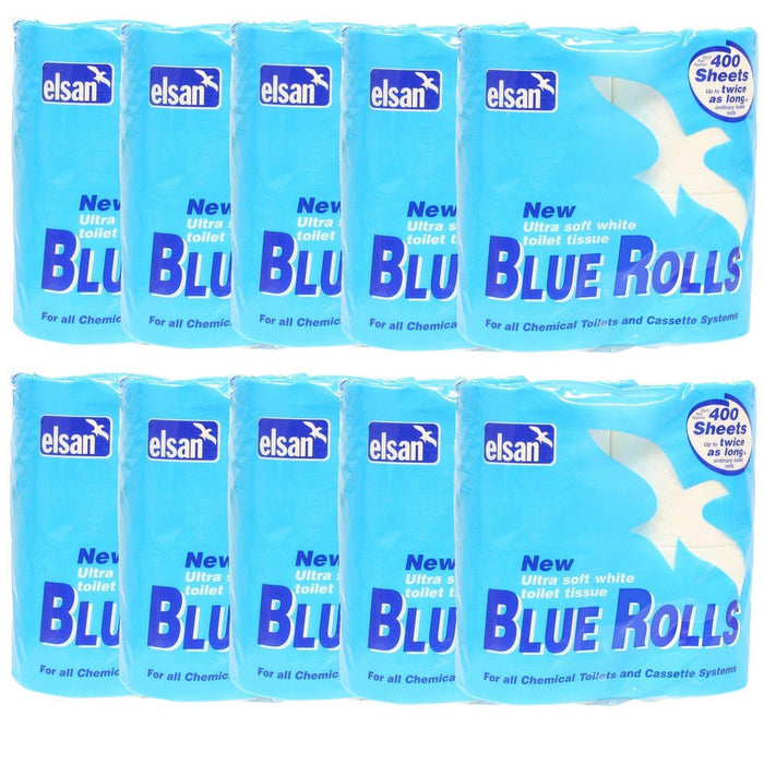40x Elsan Blue Toilet Rolls 4 Pack Elsan - Dynamic Drive