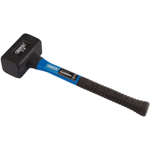 Draper Rubber Dead Blow Hammer with Fibreglass Shaft, 900g/32oz 74320 Draper - Dynamic Drive
