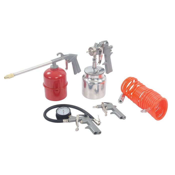 Silverline Air Tools & Compressor Accessories Kit 5pce 5pce 633548 Silverline - Dynamic Drive