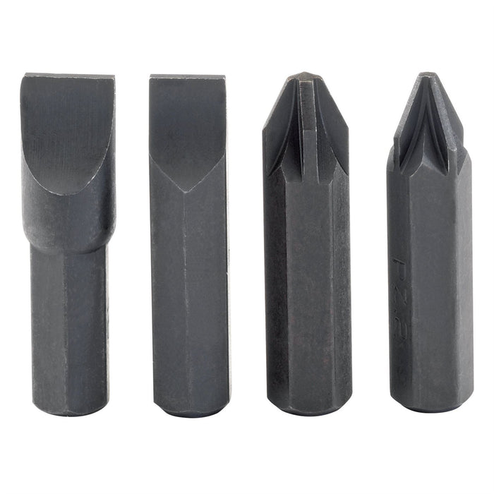Draper Impact Screwdriver Bit Set (4 Piece) 12542 Draper - Dynamic Drive