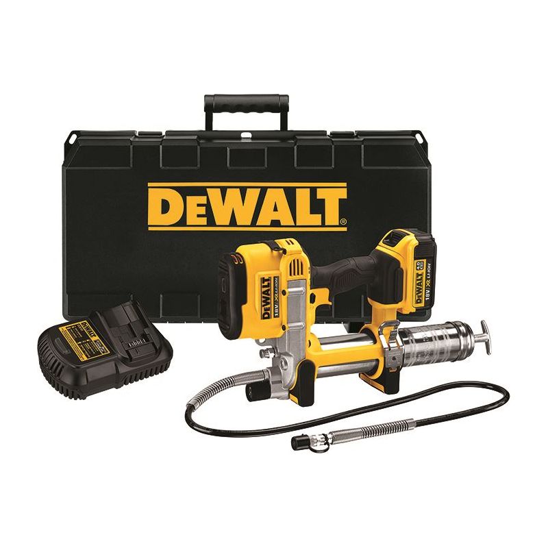 Dewalt Power Tools DCGG571M1 Cordless XR Grease Gun 18V 1 x 4.0Ah Li-ion DeWALT Power Tools - Dynamic Drive