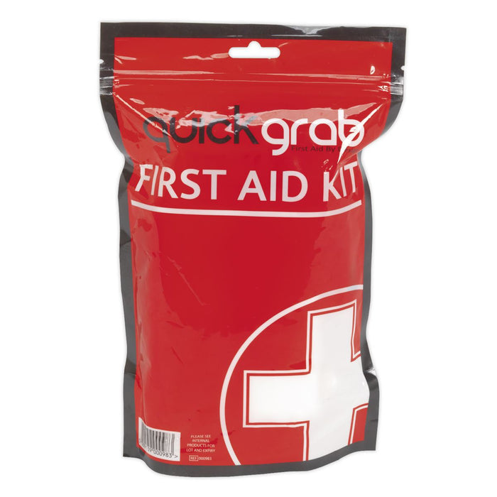 First Aid Grab Bag Sealey - Dynamic Drive