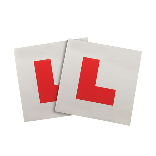 Silverline Magnetic 'L' Plates 2pce 2pce Silverline - Dynamic Drive