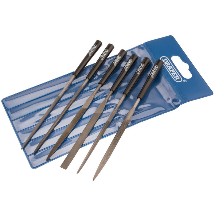 Draper Needle File Set, 140mm (6 Piece) 82577 Draper - Dynamic Drive